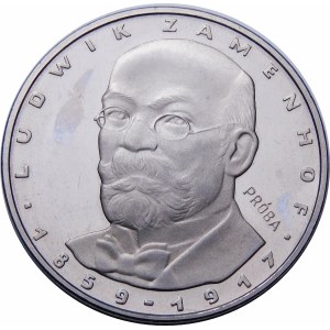 PRÓBA NIKIEL 100 złotych 1979 Ludwik Zamenhof