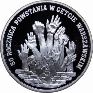 300000 zlotých 1993 Varšavské geto