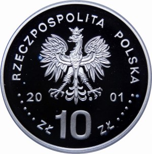 10 złotych 2001 Jan III Sobieski