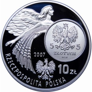 10 złotych 2007 Dzieje Złotego