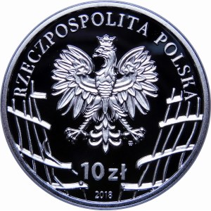 10 złotych 2018 Hieronim Dekutowski ,,Zapora''