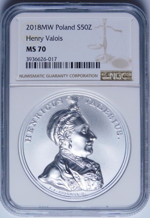 SSA 50 gold 2018 Henry Valois