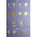 Súbor komunistických obehových mincí 1973-1990 v albumoch - 162 mincí