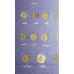 Set of communist circulation coins 1973-1990 in albums - 162 Coins