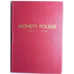 Komplet monet obiegowych PRL 1973-1990 w albumach - 162 Monety