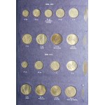 Satz kommunistischer Umlaufmünzen 1973-1990 in Alben - 162 Münzen