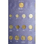 Komplet monet obiegowych PRL 1973-1990 w albumach - 162 Monety