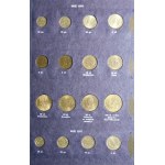 Komplet monet obiegowych PRL 1973-1990 w albumach - 162 Monety