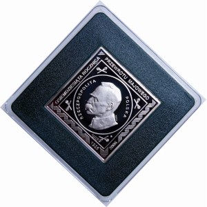 Spona na mince 100 mariek Józefa Piłsudského z rokov 1922 - 2006