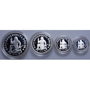 Kneeling Knight replica coin set