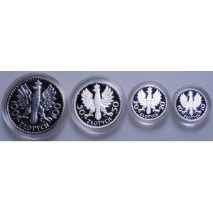 Kneeling Knight replica coin set