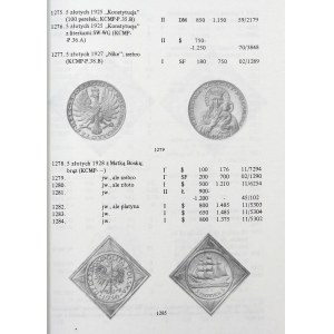 Kurpiewski Janusz, Kurpiewski Artur, Polské mince a medaile na zahraničních aukcích 1987-1990 a 1991-1994 - soubor (položka 2)