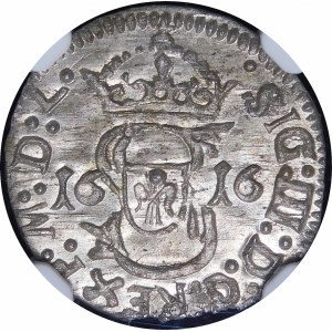 Sigismund III. Vasa, 1616 Sheląg, Vilnius - Dreiblatt - exquisit