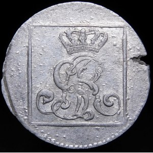 Stanislaw August Poniatowski, 1 silver penny 1766 FS, Warsaw