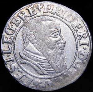 Sliezsko - Legnické a Brestské kniežatstvo, Fridrich II., Penny 1544, Legnica