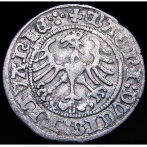 Zikmund I. Starý, půlpenny 1513, Vilnius - čtyřnožec