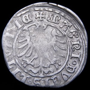 Sigismund I the Old, Half-penny 1509, Vilnius - Pogon without scabbard - indescribable error