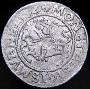 Sigismund I the Old, Half-penny 1522, Vilnius - SIGISMVANDI I5Z error - very rare.