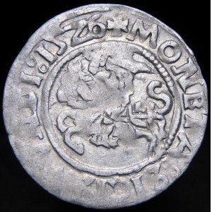 Zikmund I. Starý, půlpenny 1526, Vilnius - chyba, SICISMVNDI - velmi vzácné