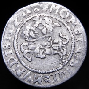 Sigismund I the Old, Half-penny 1527, Vilnius - colon - rare
