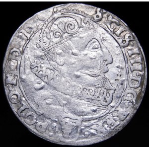 Sigismund III Vasa, Sixpence 1626, Krakow - POLO - rare