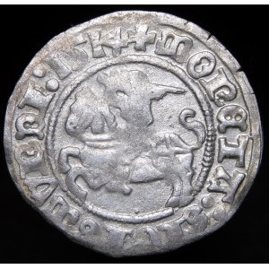 Zikmund I. Starý, půlpenny 1514, Vilnius - dvojtečka