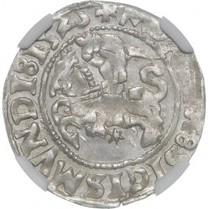 Sigismund I the Old, Half-penny 1525, Vilnius - colon - beautiful and rare