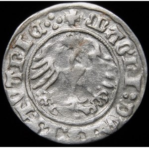 Sigismund I the Old, Half-penny 1510, Vilnius - large zero, four dots
