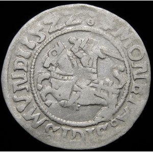 Sigismund I the Old, Half-penny 1522, Vilnius - four dot - date punctuation I/:5ZZ - rare