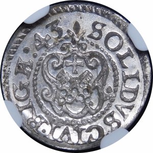 Inflants - Under Swedish rule, Christina Vasa, Shelby 1643, Riga - beautiful