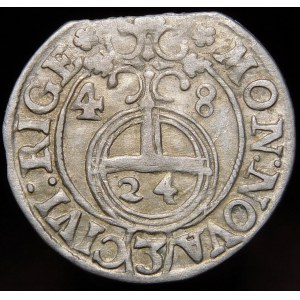 Inflanty - Pod švédskou nadvládou, Christina Vasa, polopřevod 1648, Riga