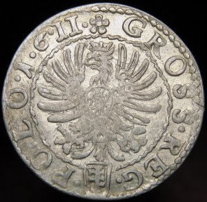 Zygmunt III Waza, Grosz 1611, Kraków