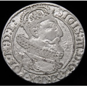 Zygmunt III Waza, Sixpence 1623, Krakau - SIGIS, ARGE - ∙1623∙.