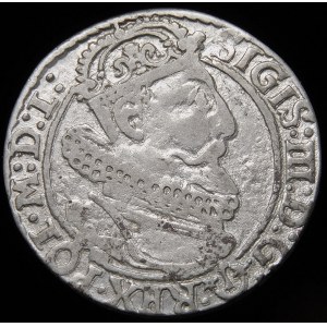 Zygmunt III Waza, Sixpence 1623, Krakow - SIGIS, ARGE -∙1623∙.