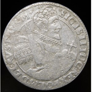 Sigismund III. Vasa, Ort 1622, Bydgoszcz - PRVS M - Schärpenende, Labrys