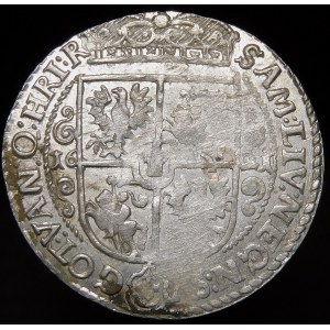 Žigmund III Vasa, Ort 1621, Bydgoszcz - PRVS M - koniec krídla