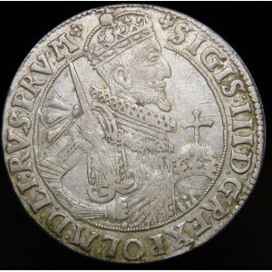 Zygmunt III Waza, Ort 1623, Bydgoszcz - PRV M - zakończenie szarfy, labry
