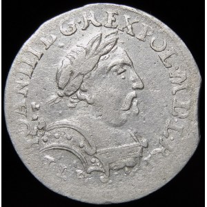 Jan III Sobieski, Sixpence 1681 TLB/C, Krakau - seltener