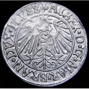 Kniežacie Prusko, Albrecht Hohenzollern, Grosz 1541, Königsberg