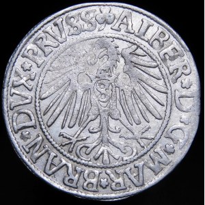 Ducal Prussia, Albrecht Hohenzollern, Grosz 1542, Königsberg
