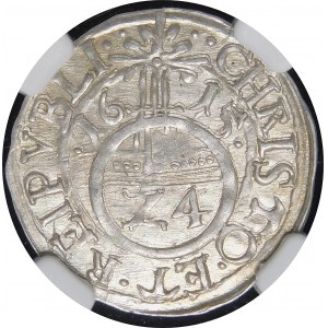 Pomořansko - Štětínské vévodství, Filip II, Penny 1615, Štětín - krásný