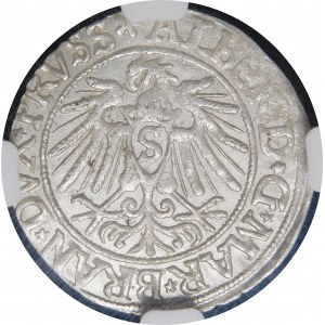 Prusy Książęce, Albrecht Hohenzollern, Grosz 1538, Królewiec - piękny