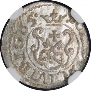 Inflanty - Pod panowaniem szwedzkim, Karol XI, Szeląg 1665, Ryga