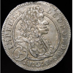 Austria, Leopold I, 3 krajcars 1705 GE, Prague