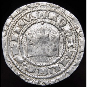 Bohemia, John I of Luxembourg (1310-1346), Prague truncated penny (parvus), Kutná Hora - variant