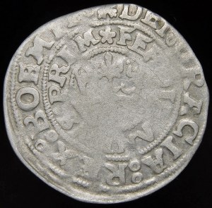 Czechy, Ferdynand I Habsburg (1526-1564), Grosz praski 1535, Kutná Hora - rzadki