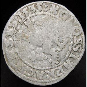 Bohemia, Ferdinand I Habsburg (1526-1564), Prague penny 1535, Kutná Hora - rare