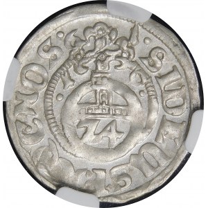 Pommern, Herzogtum Walachei, Philipp Julius, Halbspur (Reichsgroschen) 1610, Novopole (Franzburg)