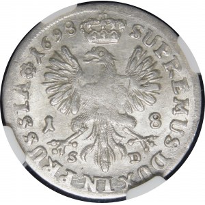 Nemecko, Brandenbursko-Prusko, Fridrich I. Hohenzollern, brandenburský kurfirst ako Fridrich III, Ort 1698 SD Königsberg