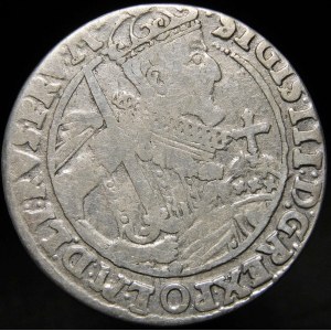 Sigismund III Vasa, Ort 1623, Bydgoszcz - PRV M - risers, rosettes